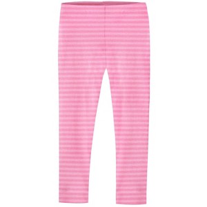 City Threads USA-Made Girls Soft Stripe Leggings - 1 of 3