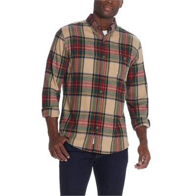 Weatherproof Mens Flannel Button Up Shirt