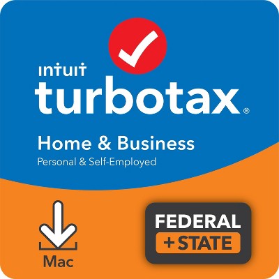 TurboTax 2021 Home Business Federal and State Tax Software - Download