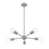 Livex Lighting Lansdale 5 - Light Chandelier in  Nordic Gray - 2 of 4