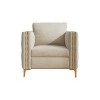 NicBex Accent Chair Living Room Chair Arm Chair with Metal Legs Comfy Chair Lounge Chair for Reading Room, Bedroom, Office - 4 of 4