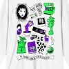 Beetlejuice Icons Crew Neck Long Sleeve Men's White Tee - 2 of 3