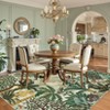Modern Jungle Area Rug for Living Room Ultra Thin Low Pile Rugs Machine Washable Stain Resistant Non Slip Carpet for Bedroom Kitchen Entryway - 2 of 4
