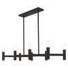 Livex Lighting Copenhagen 8 - Light Chandelier in  Black - 4 of 4