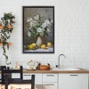 Stupell Industries Floral Lemons Still Life Floating Frame Canvas Art - 3 of 4