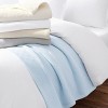 Host & Home Cotton Blanket (Throw) 50x70 Light Blue - image 3 of 4