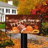 Briarwood Lane Fall Thanksgiving Mailbox Cover  - Standard Size - Family Football For Thanksgiving Mailbox Cover - 2 of 3