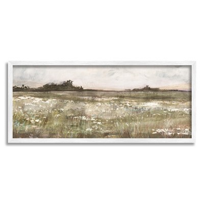 Stupell Industries Rural Country Meadow Framed Giclee Art
