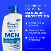 Head & Shoulders Men's 2-in-1 Shampoo and Conditioner, Anti-Dandruff Treatment, Full & Thick for Daily Use, Paraben-Free - 28.2 fl oz - 4 of 4
