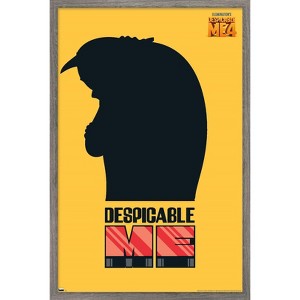 Trends International Illumination Despicable Me 4 - Gru Shadow Framed Wall Poster Prints - 1 of 4
