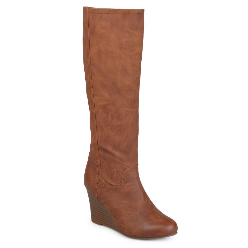 Journee Collection Wide Calf Women's Langly Boot, 1 of 11