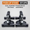 Push-Up Stands with Cushioned Grips, Stable Anti-Slip Metal Handles for Home Gym & Family Exercise - 2 of 4