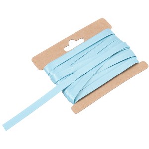 Unique Bargains Satin Fabric Quilting Hemming Binding DIY Craft Double-Fold Bias Tape - 1 of 4