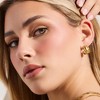 EVRY JEWELS WATERPROOF Gold or Silver Plated Hailey Earrings - 3 of 4