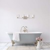 Elegant Lighting Cassie 4 lights bath sconce in satin nickel with clear shade - 2 of 4