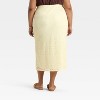 Women's Lace Column A-Line Skirt - A New Day™ White - 2 of 3