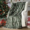 Lomsoe Christmas Flannel Throw Blanket Christmas Decorative Blankets for Home Chair Sofa Couch Bed Xmas Decor Gifts. - 2 of 4