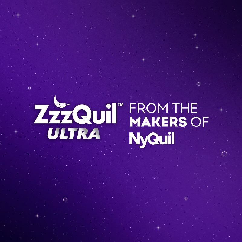 ZzzQuil Ultra Nighttime Sleep-Aid Tablets - 48ct, 5 of 9