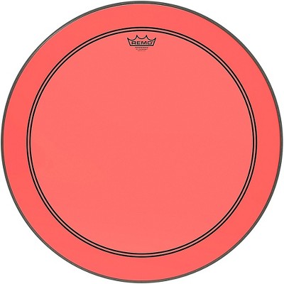 Remo Powerstroke P3 Colortone Red Bass Drum Head