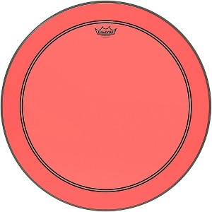 Remo Powerstroke P3 Colortone Red Bass Drum Head - 1 of 2