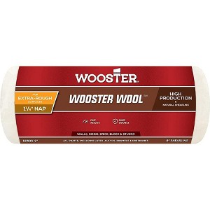 Wooster Genuine 9" Wooster Wool 1¼" Nap Roller Cover - RR636-9 - 1 of 3