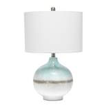 Bayside Horizon Table Lamp with Fabric Shade - Lalia Home