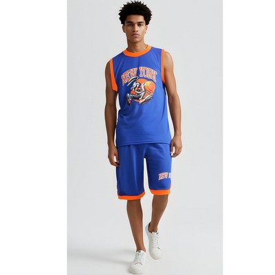 Blu Rock Men's 2-Piece Jersey and Short Set
