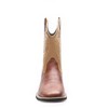 Santimon Retro Western Cowboy Boots for Men, Embroidered Dress Knight Boots with Square Toe Brown - 4 of 4