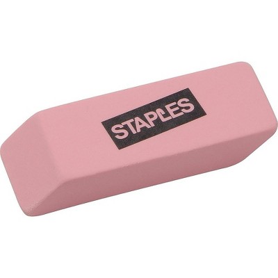 Staples Erasers Pink 3/Pack (10433-CC) 271031