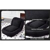 LIVAREEmlen Folding Sofa with 5 Adjustable Positions Plush Floor Lounge Chair for Gaming, Meditation, and Relaxation - 3 of 4