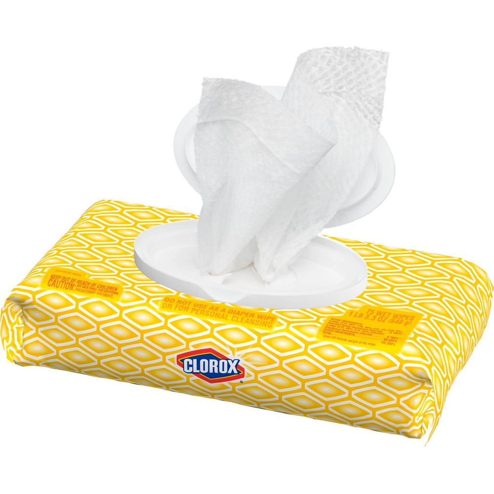UPC 044600314044 product image for Clorox Disinfecting Wipes Bleach Free Cleaning Wipes - Crisp Lemon - 75ct | upcitemdb.com