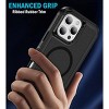 Nakedcellphone Tough Case for iPhone 16 Pro Max Phone - Dual Layer Cover, Anti-Fingerprint, Compatible with MagSafe - 4 of 4