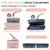 Kumasinova PC Hardshell Luggage Set of 3,Expandable Carry-On Suitcases with TSA Lock,Lightweight Luggage with Front Pocket,20/24/28" - 2 of 4