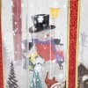 Northlight Lighted and Musical Snowman Family Snowing Gift Box Christmas Decoration - 12" - 4 of 4