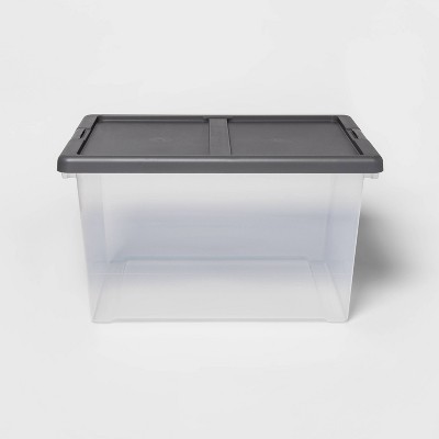 Large Clear Latching Storage Bin - Made By Design™