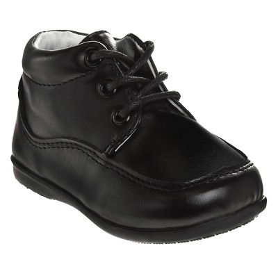 Josmo Baby Boys' Lace up First Walking Shoes - Soft and Flexible for All Day Wear-Perfect for Baptisms, Weddings, and Special Events (Infant/Toddler)
