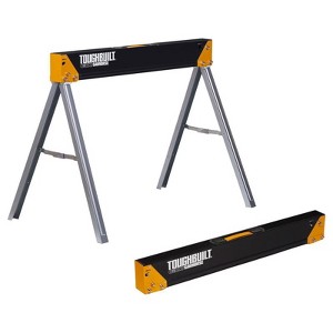 ToughBuilt 28.54 in. H X 36.81 in. W X 22.64 in. D Folding Sawhorse 1100 lb. cap. 1 pc - 1 of 1