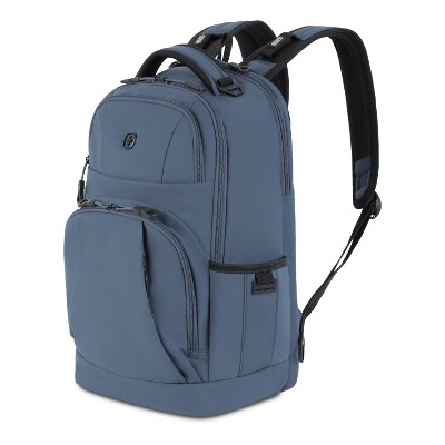 SWISSGEAR Laptop 18.5" Backpack - Blue: Polyester Solid Bookbag - image 2