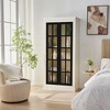 KWPZQEB 71.2'' Tall Pantry Cabinet with Tempered Glass Door, Freestanding Farmhouse Display Cabinets with Adjustable Shelevs for Kitchen, Dining Room - 4 of 4