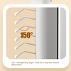 BABYYER Ergonomic Pet Cat Dog Knot Comb Floating Hair Removal One Click Stainless Steel Safe Comfortable Easy to Use and Clean - 3 of 4