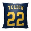 MLB Milwaukee Brewers Christian Yelich Throw Pillow 18x18 Inches - 4 of 4