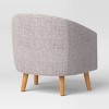 Club Kids' Accent Chair Gray - Pillowfort™ - 4 of 4