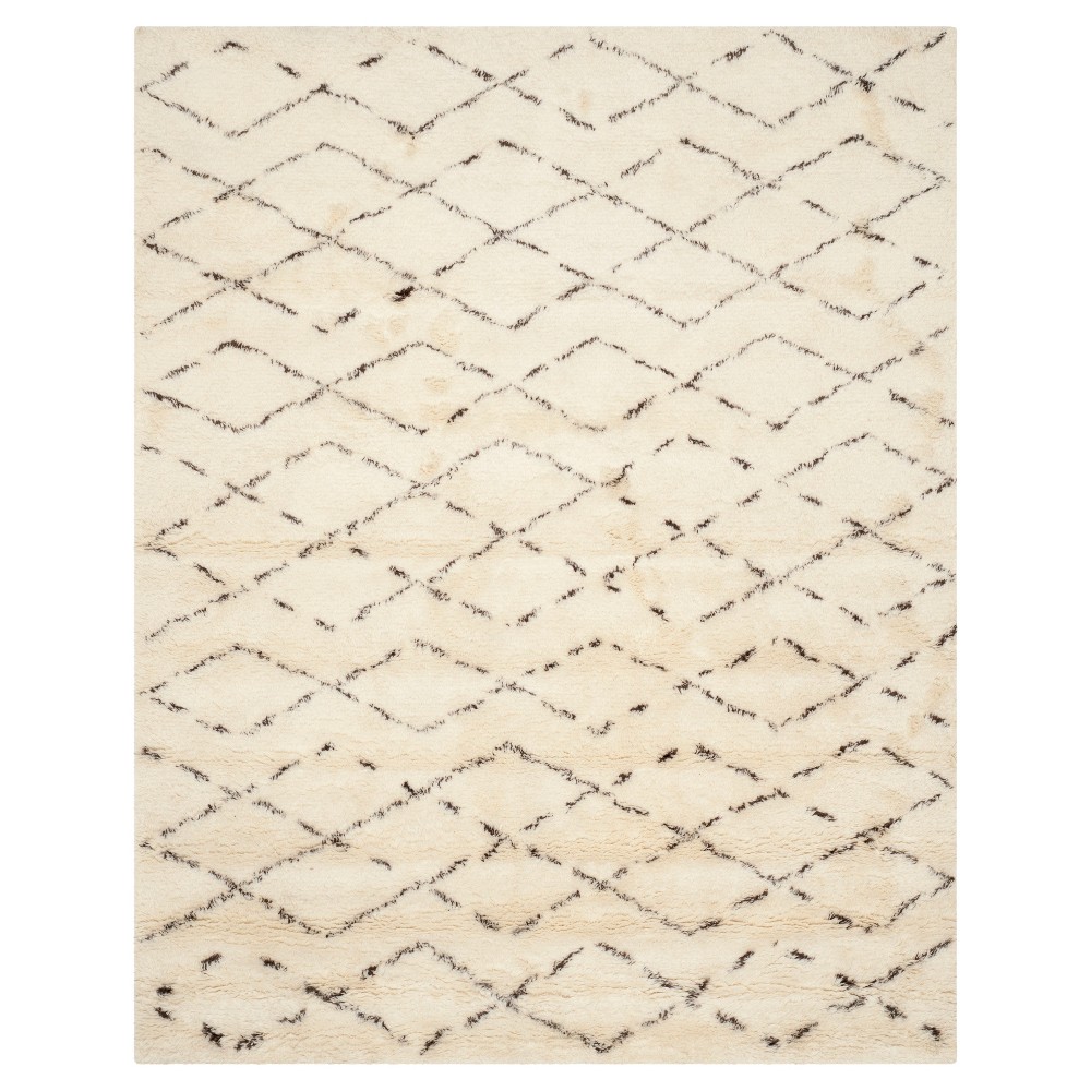 Katie Area Rug - Ivory / Brown (9' X 12') - Safavieh