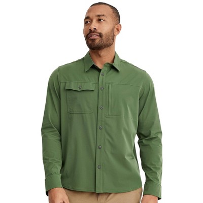 Jockey Men's Outdoors Long Sleeve Tech Shirt Xl Military Green : Target