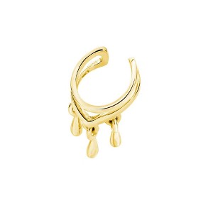 Lucy Quartermaine - Tri Drop Cuff in Gold Vermeil - 1 of 4