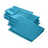 Slickblue Polyester Poplin Napkins 18"x18", Serged Edge, Event or Daily Table Use, 41 Color Options – Set of 4 or 10 - 3 of 4