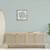 Stupell Industries Coral Blue Sea Beach Design Black Framed Floater Canvas Wall Art - 2 of 4