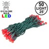 Novelty Lights G12 LED Christmas String Lights 50 Globe Mini Bulbs (Green Wire, 25 Feet) - 3 of 4