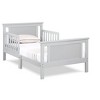 NicBex Twin/Full/Queen Modern Bed Frame with Wooden Reversible Panel Headboard,Simple Platform Bed for Kids Room,Bedroom - 3 of 4