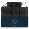 Hearth & Harbor 100% Cotton Towel Sets for Body and Face - 2 of 4